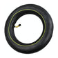 Electric Scooter Inner Tube - 10X2.5 / 2.75 45 Degree Valve Thickened Yellow Stripes