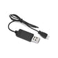 10-Pack Usb Charging Cable For Drone - 3.7V 350Mah Air-To-Air Plug No Protection