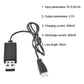 10-Pack Usb Charging Cable For Drone - 3.7V 350Mah Air-To-Air Plug No Protection