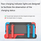 Switch Oled 4-in-1 Charging Dock - Red Black