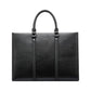 Black Waterproof Laptop Handbag - Multifunctional Business Wearable