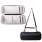 Jbl Pulse4 Portable Storage Bag with Velvet Lining and Protective Cover - Silver Gray + Black