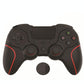 Bluetooth Gamepad for Ps4 Pro with Dual Vibration and Six-axis Control - Red Black