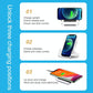10W 3 In 1 Vertical Wireless Charger - Black