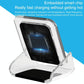 10W 3 In 1 Vertical Wireless Charger - Black
