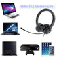 3.5Mm Wired Headset With Mic Black