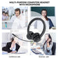 3.5Mm Wired Headset With Mic Black