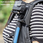 Double Head J Buckle Backpack Mount For Sports Cameras
