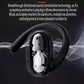 Wireless Stereo Earphones with Charging Case - Hanging Ear Design - Black