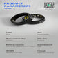 Smart Ring With Heart Rate Blood Oxygen Sleep Monitoring And Multiple Sports Modes - Black Size 10