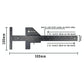 Multifunctional Aluminum Alloy Marking Ruler - T Type
