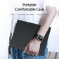 2022 Bluetooth Keyboard Leather Case For Ipad 10.9 With Touchpad & Smart Sleep - Black