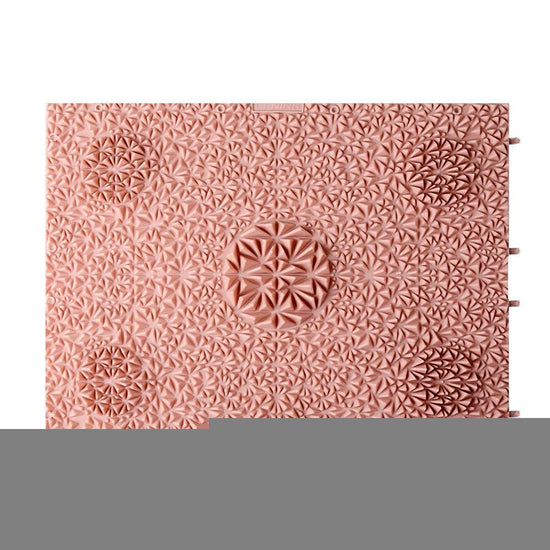 Fitness Toe Press Board For Home Foot Massage - Peacock Pink