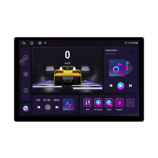 13.1 Inch Android Car Navigator - 4 + 64G - Universal Map - Carplay - Reverse Camera