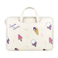 13.3 Inch Lightweight Printed Laptop Bag In Pu Material - Ice Cream