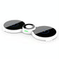 15W 3 In 1 Magnetic Wireless Charger For Phones Watch & Airpods - Black
