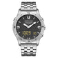 Stainless Steel Multifunction Smart Watch For Men - Waterproof