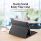 Smart Leather Case With Touchpad For Ipad 10.2 - Black