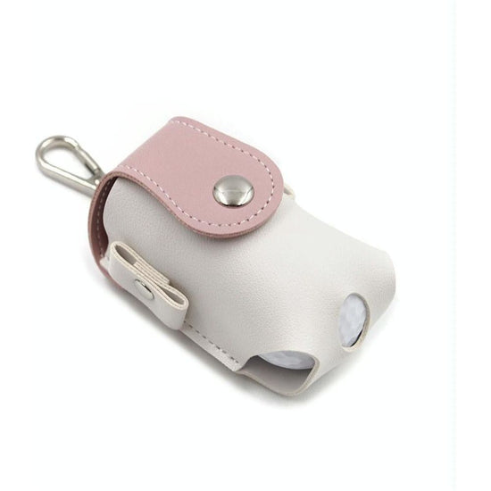 Compact Leather Golf Bag For Protection On The Go - Brown