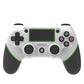Rubberized Bluetooth Gamepad for Ps4 - Wireless - White Blue