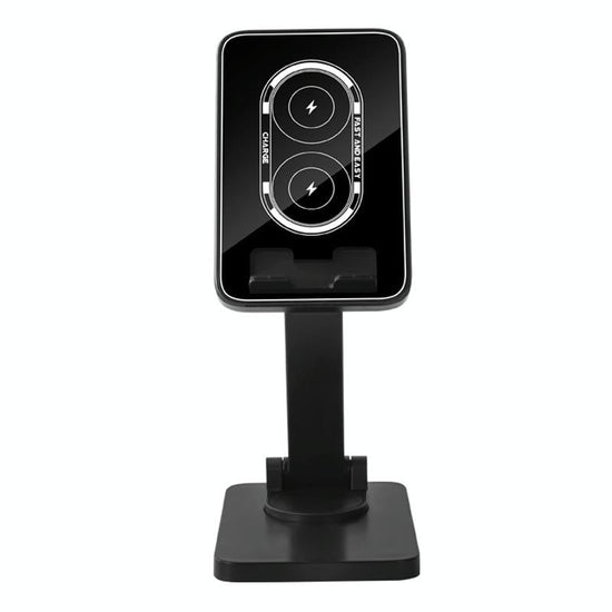 15W Wireless Charging Phone Holder Black