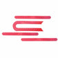Reflective Strip for Xiaomi M365 Pro Scooter - U-shaped Front and Rear Red