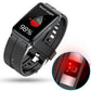 Smart Watch With Heart Rate And Blood Pressure Monitoring - Colour Screen - Black