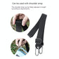 Silicone Protective Case for Bose Soundlink Flex Speaker with Shoulder Strap - Black