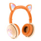 7.1 Surround Sound Cat Ear Gaming Headset With Mic - Black