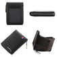 Large Multi Card Slot Organ Card Bag With Zip Coin Purse - Blue