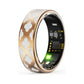Smart Ring With Heart Rate Blood Oxygen Sleep Monitoring - Rose Gold Size 7