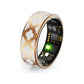 Smart Ring With Heart Rate Blood Oxygen Sleep Monitoring - Rose Gold Size 7