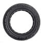 Solid Honeycomb 10x2.5 Explosion-proof Tire for Ninebot Max G30 Scooter - Black