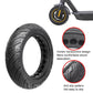 Solid Honeycomb 10x2.5 Explosion-proof Tire for Ninebot Max G30 Scooter - Black