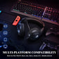 S20 Rgb Gaming Headset With Mic Black