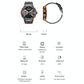 1.43 Inch Bt5.3 Ip68 Sport Smart Watch Support Bluetooth Call / Message Notification / Heart Rate / Blood Pressure Health Monitor - Orange