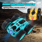 Double Sided 2.4g Mini Rc Car - High Speed Remote Control Toy - English Box 08 Blue