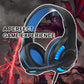 Adjustable Gaming Headset With Mic Black / Blue