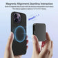 3 In 1 Portable Wireless Charger For Iphone Airpods And Iwatch - Black