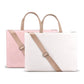 13.3 Inch Lightweight Laptop Bag With Detachable Strap - Pink