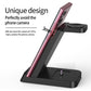 18W 3 In 1 Vertical Charging Stand For Samsung Watch And Galaxy Buds - White