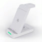 18W 3 In 1 Vertical Charging Stand For Samsung Watch And Galaxy Buds - White