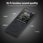 Portable Mp4 Music Player With Fm Radio & Recording Black - Black No Memory