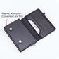Aluminum Rfid Card Holder with Automatic Pop-up Function - Black