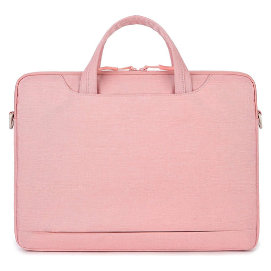 Versatile Laptop Shoulder Bag - Single Strap - Pink