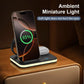 4 In 1 Magnetic Fast Wireless Charger - Gold