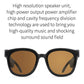 Smart Audio Sunglasses with Bluetooth Earphone - A13 - Dark Gray