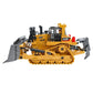 9-Channel Remote Control Bulldozer Toy With Alloy Excavator