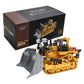 9-Channel Remote Control Bulldozer Toy With Alloy Excavator