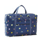 Waterproof Foldable Travel Bag - Compact & Durable - Navy Blue Geometry